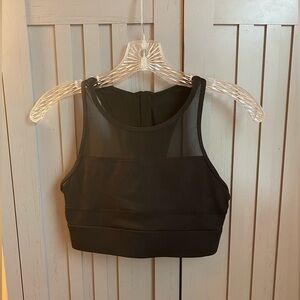 Zyia Active Mesh Black Sports Bra